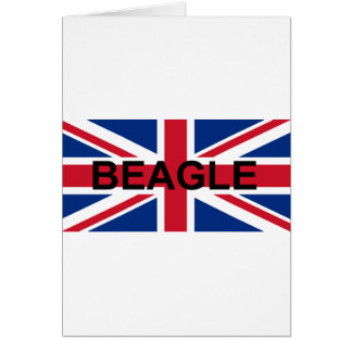 Cartão nome do besouro england United_Kingdom flag