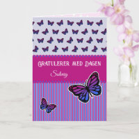 Nome norueguês da borboleta rosa e lilás