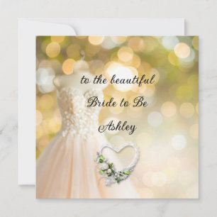 Cartão Nome personalizado Noivo de Vestido de Casamento p