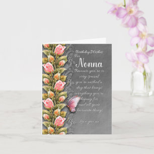 Cartão Nonna Birthday Greeting Card
