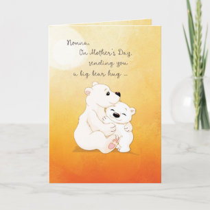 Cartão Nonna Mother's Day Bear Hugs For You