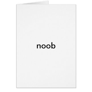 Cartão noob