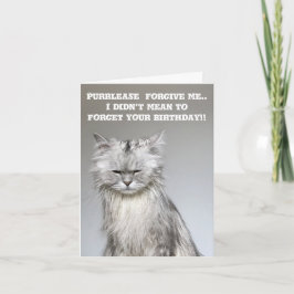 Cartão NoodlesChillaxingCat Belo Aniversário