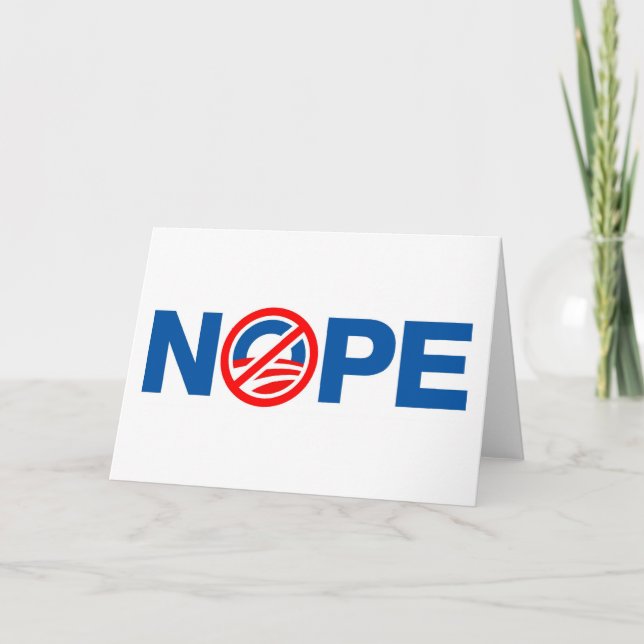 CARTÃO NOPE (Frente)