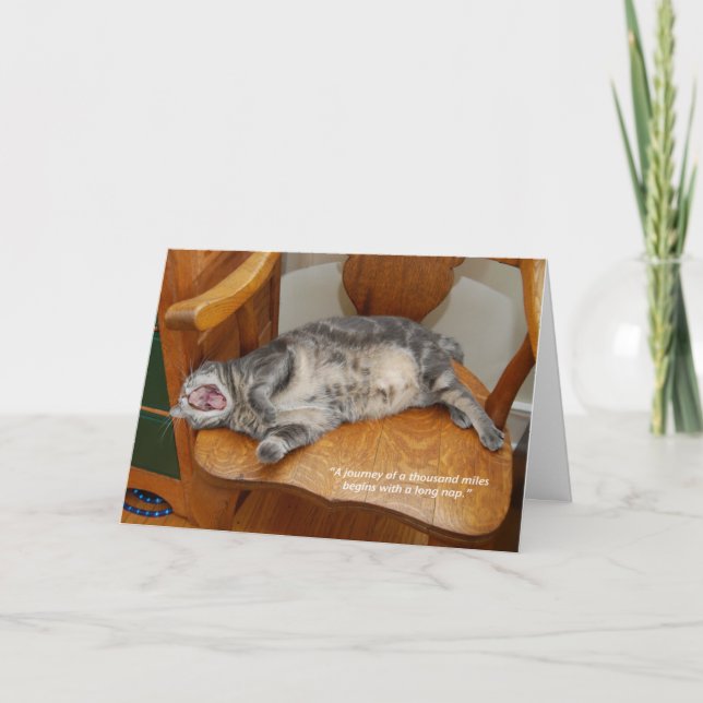 Cartão Nora Cotação 7"x5" Folheto de Saudação (Frente)