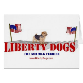 Cartão Norfolk Terrier