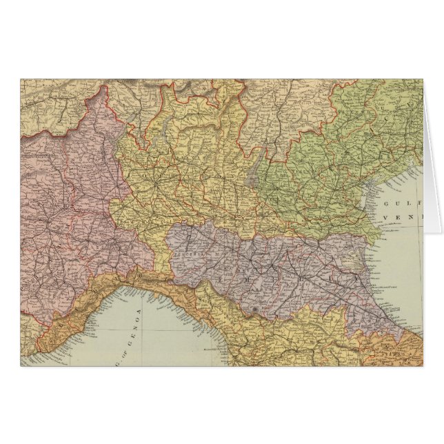 Cartão Norte de Itália 2 (Frente Horizontal)