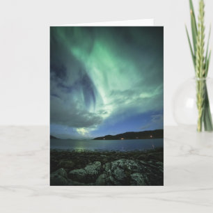 Cartão Norte Lights Noruega