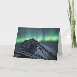 Cartão Norte Lights Noruega