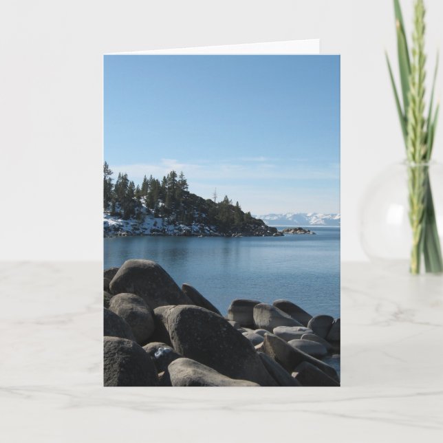 Cartão North Shore Lake Tahoe, Aldeia Incline, Nevada (Frente)