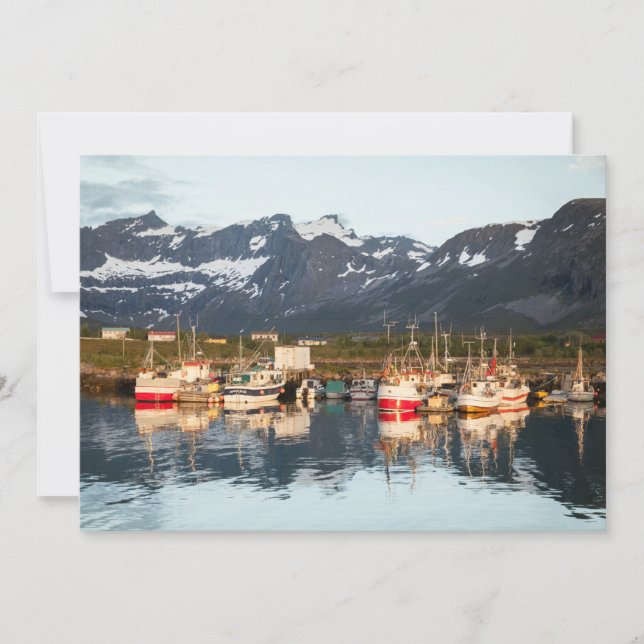 Cartão Norueguês de Barcos de Pesca (Frente)