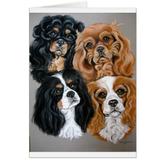 Cartão Nós amamos nossos Cavies