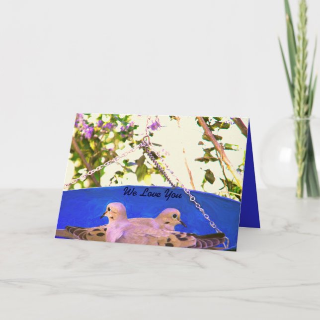 Cartão Nós amamos You_/amizade/todo o Occasion_Card (Frente)