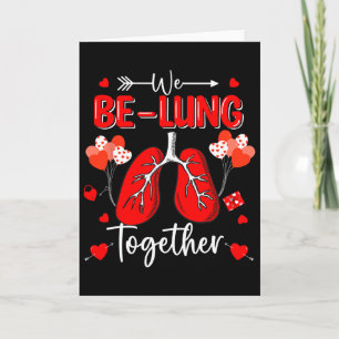 Cartão Nós Be-lung Juntos Terapeuta Respiratório Valentin