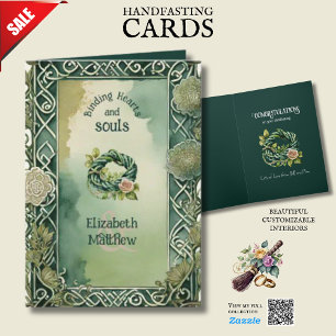 CARTÃO NÓS CELTICOS IRLANDESES PERSONALIZADOS PARA MANIPU