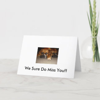 Cartão Nós fazemos Sure a senhorita Você!!