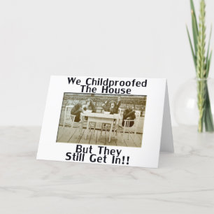 Cartão Nós Testemunhamos A Casa, Mas Eles Ainda Entram!