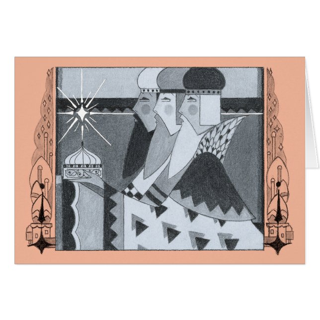 Cartão Nós Três Reis Deco (Frente Horizontal)