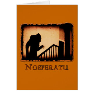 Cartão Nosferatu Scary Vampire Products
