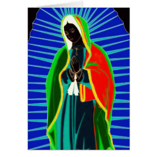 Cartão nossa dama de guadalupe