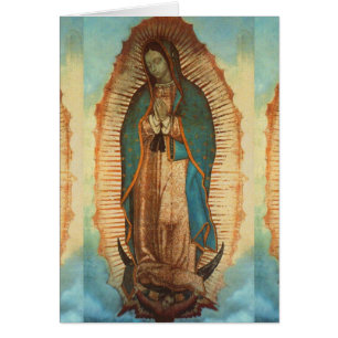 Cartão nossa dama de guadalupe