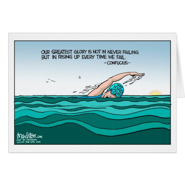 Cartão Nossa grande glória (Frente horizontal)