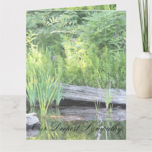 Cartão Nossa mais profunda simpatia