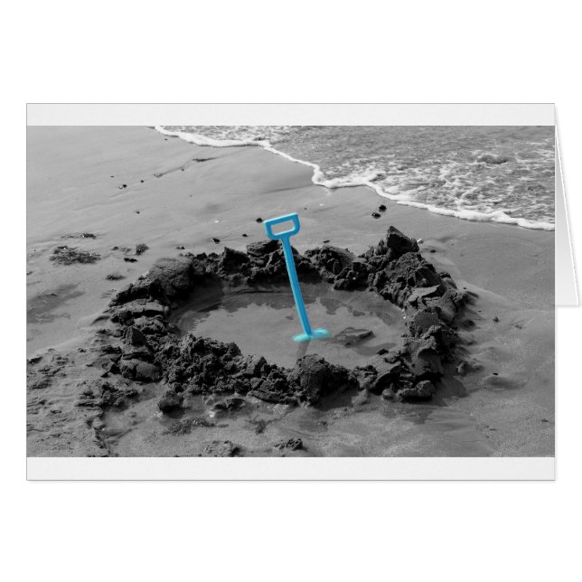 Cartão nossa própria piscina (Frente Horizontal)