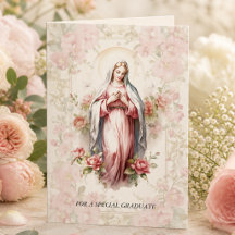 Nossa Senhora Católica Trono da Sabedoria Rosa Flo