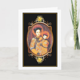 Cartão Nossa Senhora da China Jesus Religiosa Católica