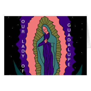 CARTÃO NOSSA SENHORA DE GUADALUPE