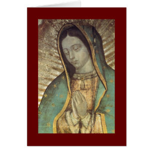 CARTÃO NOSSA SENHORA DE GUADALUPE