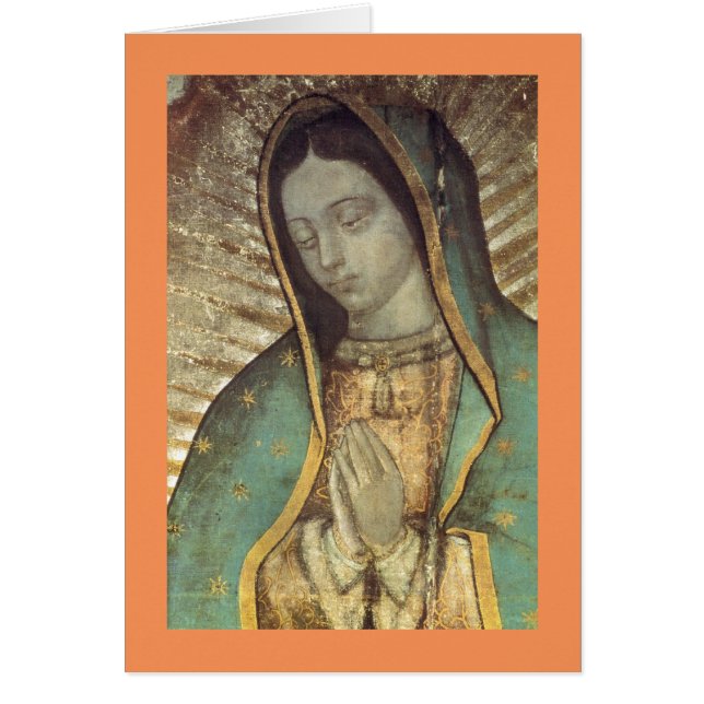 Cartão Nossa Senhora de Guadalupe (Frente)