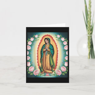 Cartão Nossa Senhora De Guadalupe Canta Mary De Volta Imp
