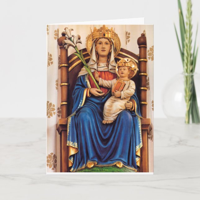 Cartão Nossa Senhora de Walsingham Card (Frente)
