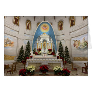 Cartão Nossa Senhora do Monte Carmel Católica Kenosha WI