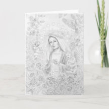 Nossa Senhora do Rosário, Desenho,