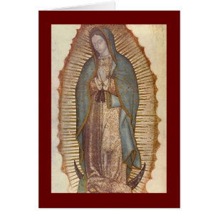 CARTÃO NOSSA SENHORA GUADALUPE