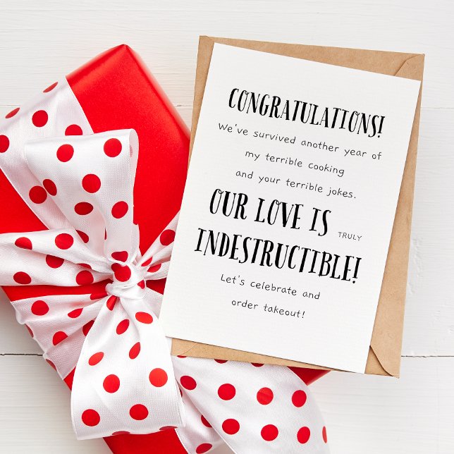 Cartão Nosso Amor é Indestrutível! - Citação de amor para (Criador carregado)