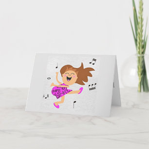 CARTÃO NOSSO "ANIVERSÁRIO MÚTUO"=FELIZ DANÇA PARA MIM