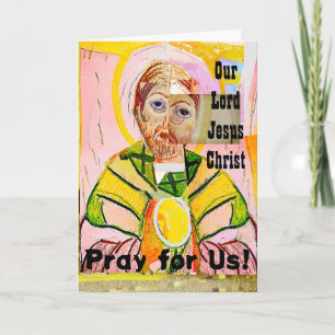 Cartão Nosso Cristo Jesus