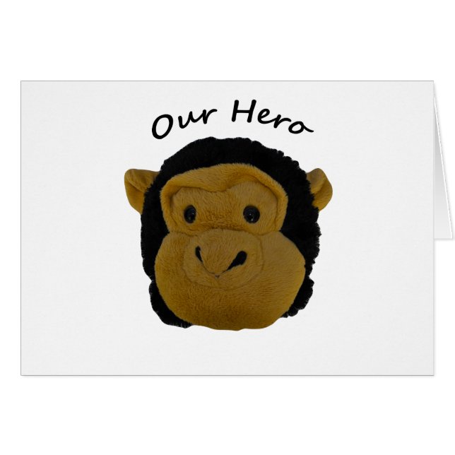 Cartão Nosso Herói (Frente Horizontal)