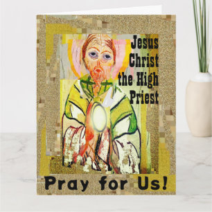 Cartão Nosso Senhor Jesus Cristo o Grande Padre