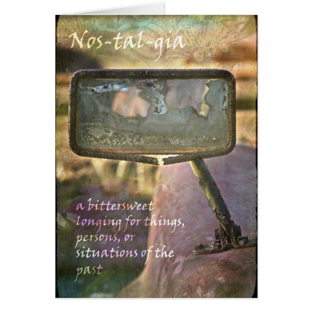 Cartão nostalgia (Frente)