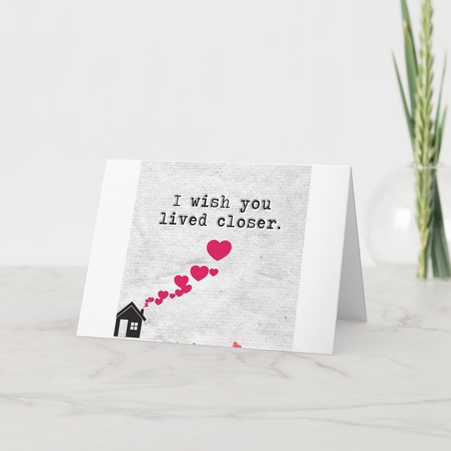 CARTÃO **NOSTALGIA DO MEU AMIGO - MAS FELIZ POR VOCÊ** (Frente)