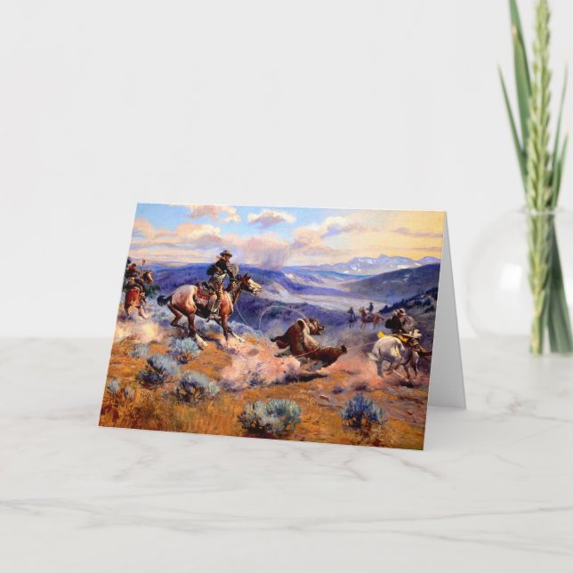 Cartão Nostalgia Ocidental (Frente)