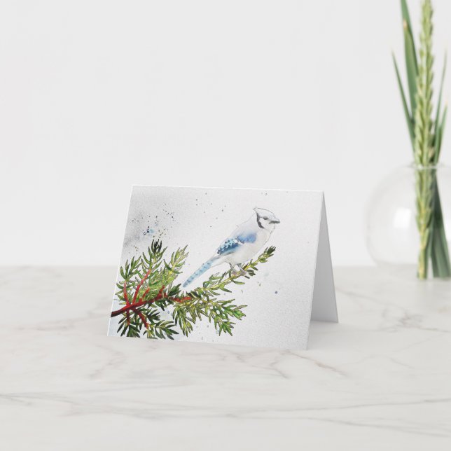 Cartão Nota Azul-Cay (Frente)