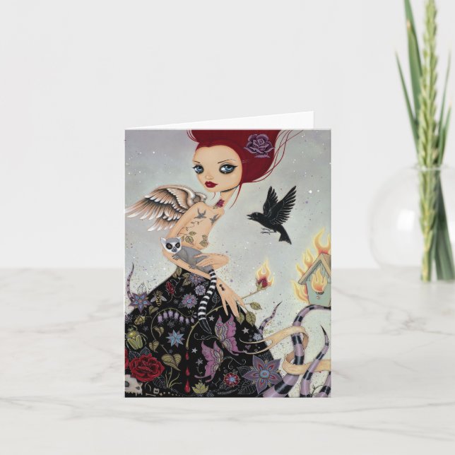 Cartão Nota de Lemuridea (Frente)