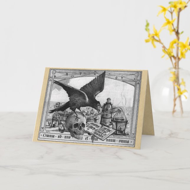 Cartão Nota Du Mystère des Cathédrales (Flor Amarela)