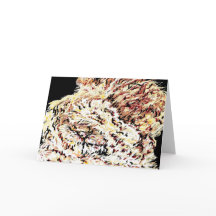 Nota Vazio Lion Do Dentro Da Placa Em Desmaio